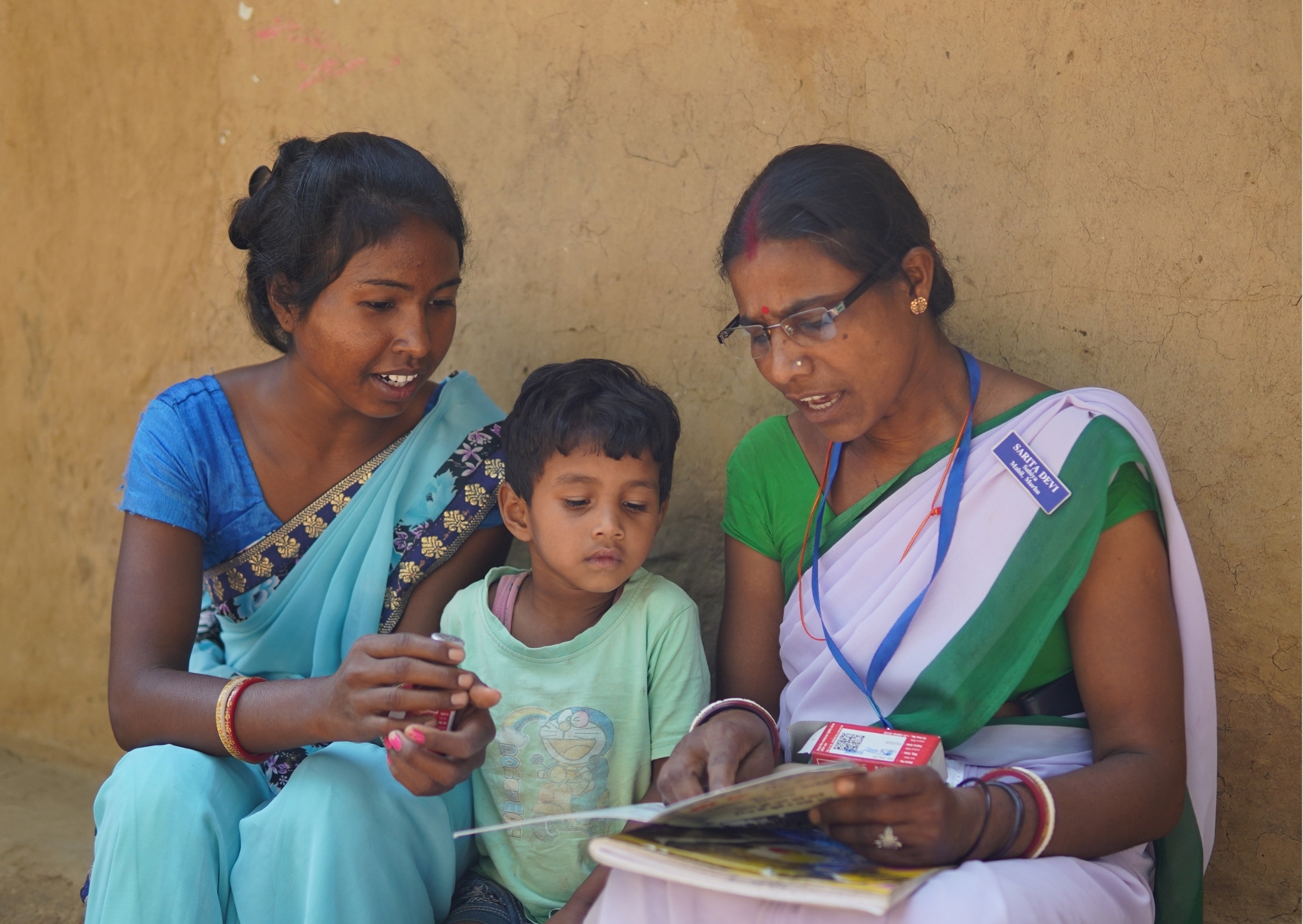 Sarita's persistent engagement helped families understand why IFA supplementation twice a week matters for their children's health and development